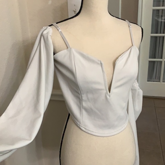 Boohoo white top - Picture 5 of 17